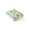 MALEK. Serviette de toilette multifonctionnelle et de bain (350g/m²) en coton et en coton recyclé