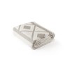 MALEK. Serviette de toilette multifonctionnelle et de bain (350g/m²) en coton et en coton recyclé