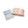 MALEK. Serviette de toilette multifonctionnelle et de bain (350g/m²) en coton et en coton recyclé