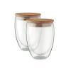 TIRANA SET - Lot de 2 verres 350 ml