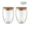 TIRANA SET - Lot de 2 verres 350 ml