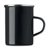 SILVER - Tasse en métal couche d'émail