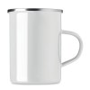 SILVER - Tasse en métal couche d'émail