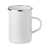 SILVER - Tasse en métal couche d'émail