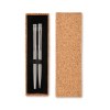 GRAZ SET - Stylos en acier inox. recyclé