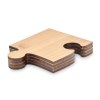 LEPY - Lot de 4 sous-verres puzzle