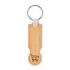 COMPRAS - Porte-clés jeton en bambou