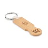 COMPRAS - Porte-clés jeton en bambou