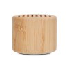 ROUND LUX - Haut-parleur sans fil bambou