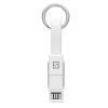 KEY C - Porte-clés avec câble 4 en 1