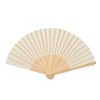 Eventail personnalisable en bambou