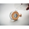 DROPPY LUX - Horloge à eau LCD en bambou