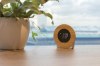 Horloge bureau en bambou et plastique recyclé RCS Utah