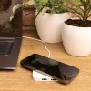 Chargeur 10W avec ports USB en plastique recyclé RCS