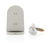 Support sans fil double bobine 15W en plastique recyclé RCS