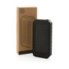 Powerbank solaire 10.000mAh et 10W en plastique recyclé RCS
