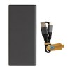 Powerbank 10.000 mAh et 18W en aluminium recyclé Terra RCS