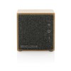 Haut-parleur sans fil 5W en bambou Wynn