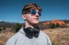 Casque sans fil pliable en plastique recyclé RCS Elite