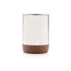 Petite tasse à café en liège et acier recyclé RCS
