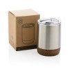 Petite tasse à café en liège et acier recyclé RCS