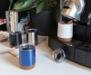 Petite tasse à café en liège et acier recyclé RCS