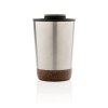 Tasse à café en liège et en acier inoxydable GRS