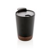 Tasse à café en liège et en acier inoxydable GRS