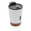 Tasse à café en liège et en acier inoxydable GRS