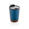 Tasse à café en liège et en acier inoxydable GRS