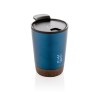 Tasse à café en liège et en acier inoxydable GRS