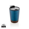 Tasse à café en liège et en acier inoxydable GRS