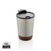 Tasse à café en liège et en acier inoxydable GRS