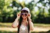 Lunettes de soleil en plastique PP recyclé RCS