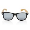 Lunettes de soleil en bambou et plastique recyclé RCS