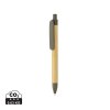 Stylo écriture responsable avec baril en papier recyclé