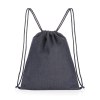 Sac à dos à cordon en denim recyclé Impact AWARE™