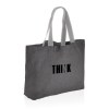 Grand sac tote en toile 240 g/m² recyclée non teintée Aware™
