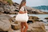 Grand sac tote en toile 240 g/m² recyclée non teintée Aware™