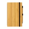 Set avec carnet et crayon infini en bambou