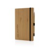 Set avec carnet et crayon infini en bambou