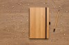 Set avec carnet et crayon infini en bambou
