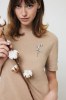 T-shirt en coton recyclé non teinté Iqoniq Manuel