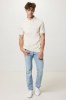 Polo en coton piqué et recyclé Iqoniq Yosemite