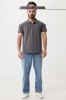 Polo en coton piqué et recyclé Iqoniq Yosemite