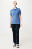 Polo en coton piqué et recyclé Iqoniq Yosemite