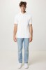 Polo en coton piqué et recyclé Iqoniq Yosemite