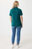 Polo en coton piqué et recyclé Iqoniq Yosemite