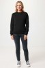 Sweater à col rond en coton recyclé Iqoniq Zion