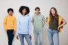 Sweater à col rond en coton recyclé Iqoniq Zion